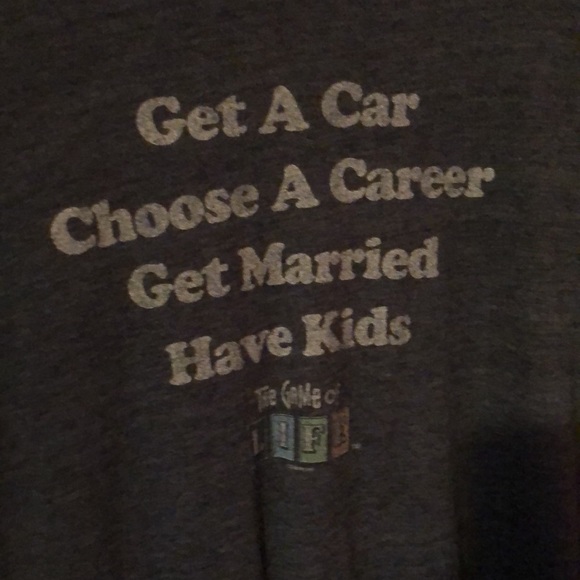 Game of Life Gray T-Shirt Mens XL The Original Retro Brand - Picture 2 of 14